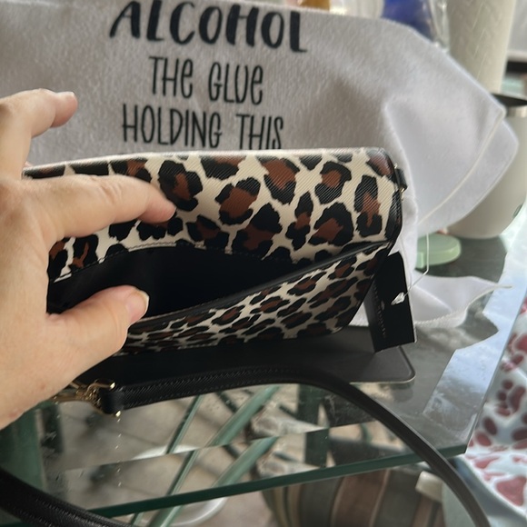 Kate Spade Madison Animal Print Small Flap Crossbody/ Clutch - Picture 5 of 10